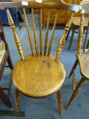 Elm Spindle Back Chair