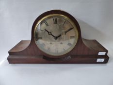 Mahogany Napoleon Mantel Clock