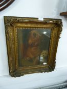 Gilt Framed Picture of a Lancer Print