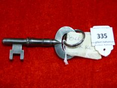 Heavy Key of Delapole Mental Hospital in Willerby 1940's