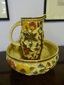 Indian Tree Jug and Bowl