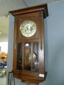 Oak Framed Wall Clock