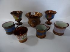Collection of Lustreware