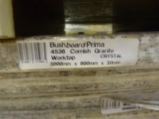 *Prema Bushboard 4536 Cornish Granite Worktop 3000mm by 600mm by 30mm