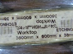 *Prema Bushboard 3475 Roman Travertine Worktop 3600mm 600mm by 38mm