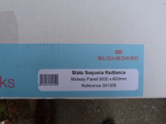 *Prema Splashback by Bushboard Slate Sequoia Radiance Midway Panel 3030mm by 600mm