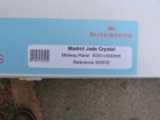 *Prema Splashback by Bushboard Madrid Jade Crystal