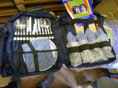*Thirty Piece Rucksack Picnic Set