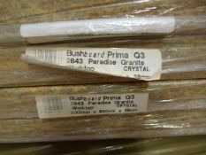 *Prema Bushboard Q32843 Paradise Granite Worktop 3000mm by 600mm by 38mm