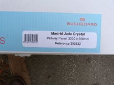 *Prema Splashback by Bushboard Madrid Jade Crystal