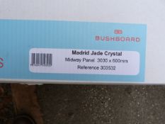 *Prema Splashback by Bushboard Madrid Jade Crystal