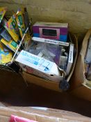 *Mixed Box Containing Assorted Kitchen Sets, AB Slimmer, Telephones, Etc