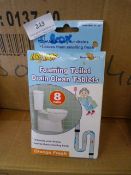 *Two Boxes Containing 144 Mrs Mop Foaming Toilet Drain Cleaning Tablets