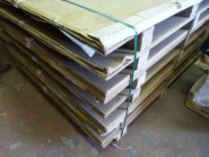 *Pallet Containing Twenty Five 1500mm by 1200mm Prema Bushboard Hob Panels