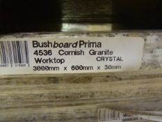 *Prema Bushboard 4536 Cornish Granite Worktop 3000mm by 600mm by 30mm