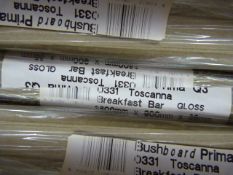 *Prema Bushboard Toscana Breakfast Bar 3600mm by 900mm by38mm