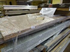 *Two Damaged Lengths of Prema Bushboard Utopia Granite Breakfast Bar 4100mm by 665mm by 38mm