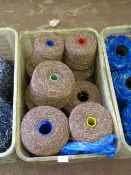 *Ten Rolls of Brown Knitting Wool