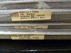 *Prema Bushboard 1782 Stardust Breakfast Bar 3000mm by 900mm by 30mm