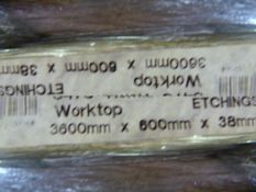 *Prema Bushboard 3475 Roman Travertine Worktop 3600mm 600mm by 38mm