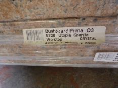 *Prema Bushboard Q35726 Utopia Granite Worktop 4100mm by 600mm by 38mm