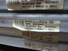 *Prema Bushboard 6219 Espresso Breakfast Bar 3600mm by 665mm by 38mm