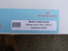 *Prema Splashback by Bushboard Madrid Jade Crystal