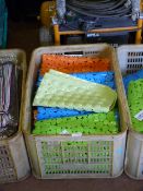 *Basket Containing Thirty Non-Slip Multicoloured Bath Mats