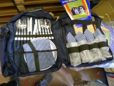 *Thirty Piece Rucksack Picnic Set