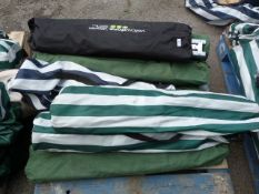 *Pallet Containing Eleven Assorted Folding Chairs and Camp Beds