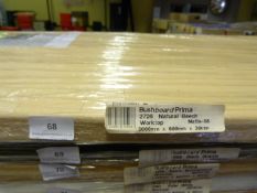 *Prema Bushboard Natural Beech Worktop 3000mm by 600mm by 30mm