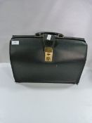 Black Leather Hitachi Case