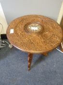 Eastern Occasional Carved Table