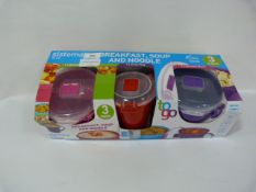 *SISTEMA FOOD MUGS 3 PACK