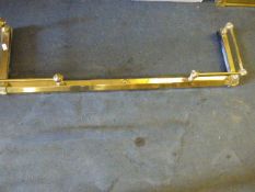 Brass Fire Curb