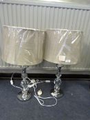 *MARMONDE PAIR TABLE LAMPS