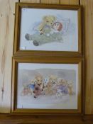Pair of Teddy Prints