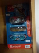 *Two Pairs of Speedo Goggles