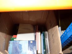 Box Containing Assorted Maps, Reference Books, Etc
