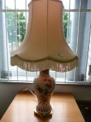 Chinese Pottery Based Table Lamp