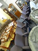 Row of Ten Cinema Chairs