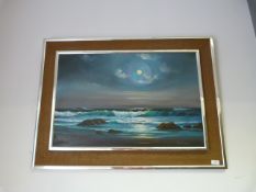 1970's Print of the Seashore