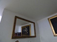 Framed Bevelled Glass Mirror