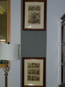 Pair of Prints Depicting Local Hull Scenes