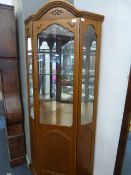 Ornate Corner Display Cabinet