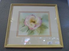 Veira Ballmont Watercolour of a Camilia