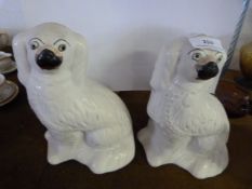 Two Staffordshire Dogs