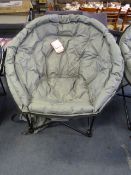 *SPORTURA LARGE MOON CHAIR (GRAY)