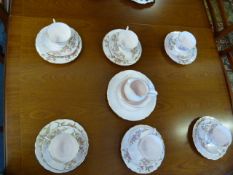 Tuscan Tea Set Spring Time Design