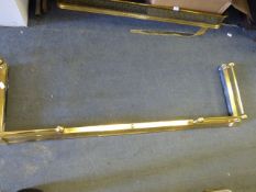 Brass Fire Curb